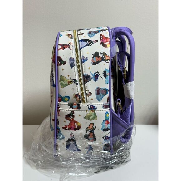 Loungefly Backpack Princess Dress Silhouettes Mini NWT - Picture 5 of 6